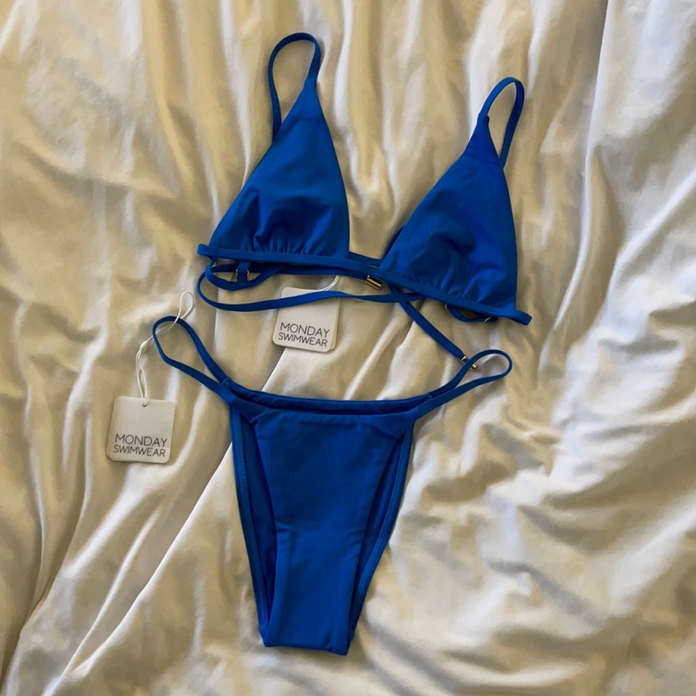 SOLD Monday Swimwear Azure Barbados Set